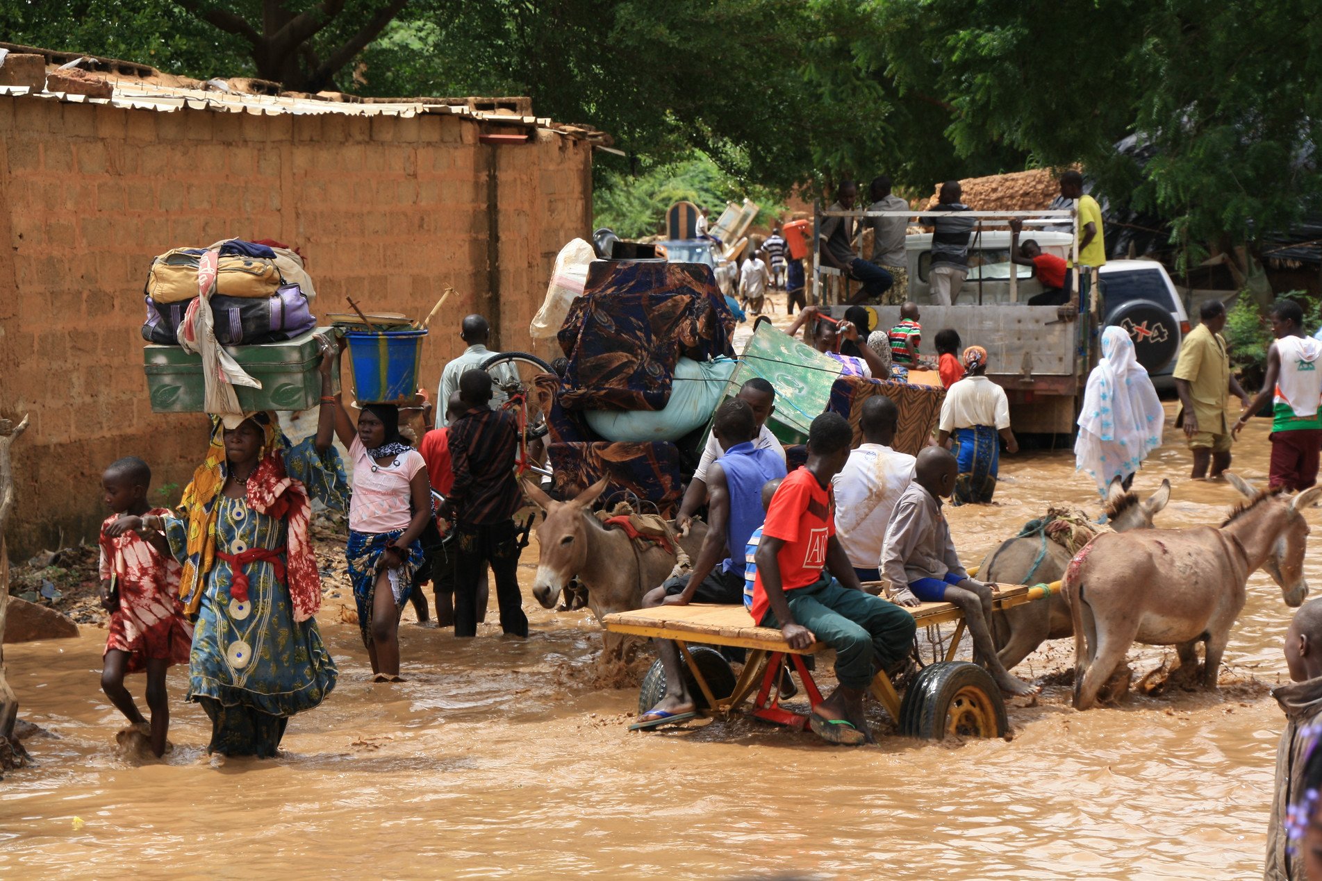 Niger Les Inondations Forcent 23 000 Personnes Quitter Leur Foyer   Niger Inondations 1003 